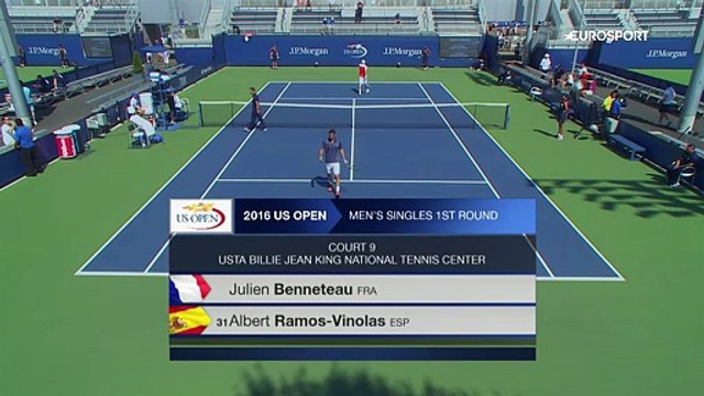 Julien Benneteau - Albert Ramos-Vinolas (Özet)