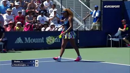 Naomi Osaka - Coco Vandeweghe (Özet)