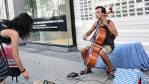 Liège : il joue Metallica au violoncelle