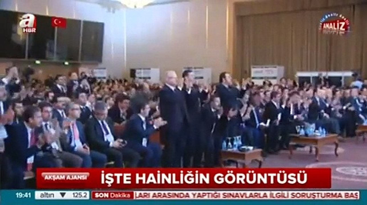 İşte hainliğin görüntüsü.