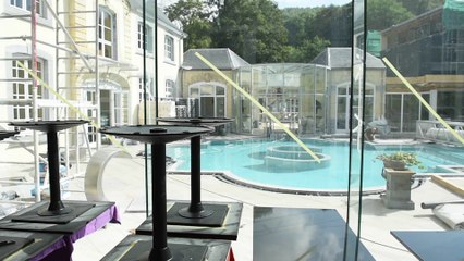 Visite du chantier du château des thermes de Chaudfontaine