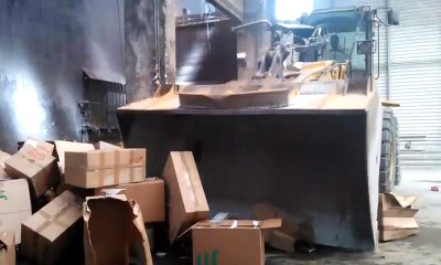 Ludres : destruction d'une tonne de tabac saisie par les douanes lorraines