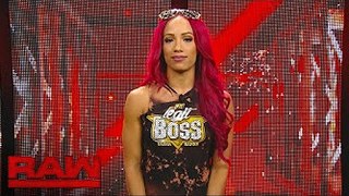 Sasha Banks opens up about her back injury on Raw Pre-Show, on WWE Network