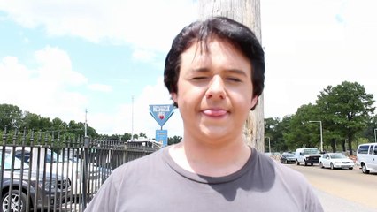 Nick Perkins cuts an ad for Elvis Week 2016