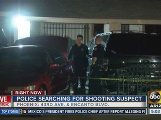 Man shot in arm in overnight drive-by shooting in West Phoenix