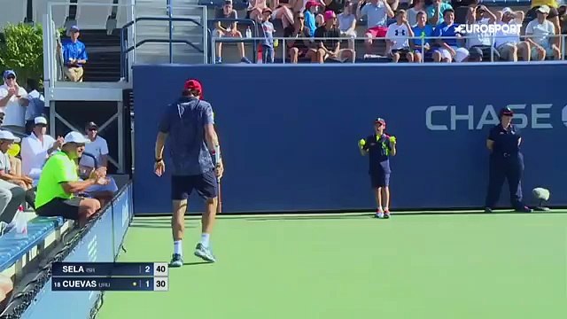 Cuevas Vs Sela Highlights Round 1 US Open 2016