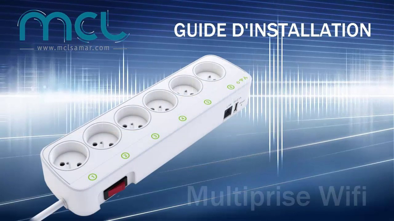 DOM-PPS06I_installation Multiprise connectée Wifi 6 sorties
