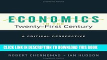 [PDF] Economics in the Twenty-First Century: A Critical Perspective (UTP Insights) Full