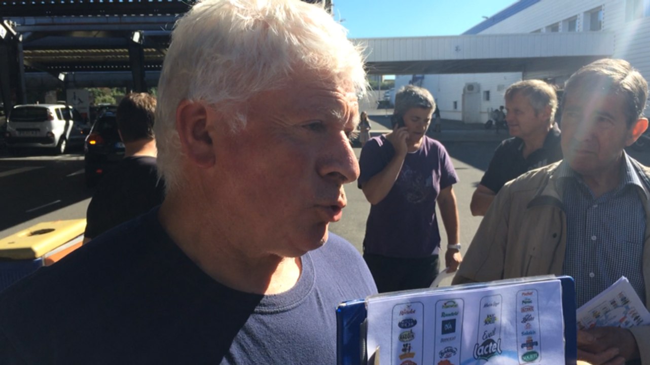 Les agriculteurs du Finistère mènent une action coup de poing contre Lactalis