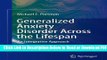 [Get] Generalized Anxiety Disorder Across the Lifespan: An Integrative Approach Free New
