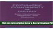 [Download] Psychiatric Comorbidity in Epilepsy: Basic Mechanisms, Diagnosis, and Treatment Popular