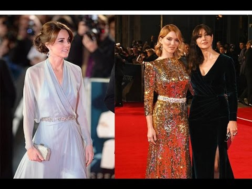 Kate Middleton And Many Opted For A Topless Look At Spectre Premiere