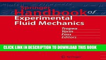 [PDF] Springer Handbook of Experimental Fluid Mechanics (Springer Handbooks) Full Colection