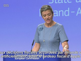 L'UE somme Apple de rembourser à l'Irlande 13 milliards d'euros