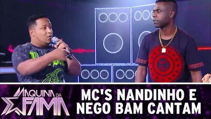 MC`s Nandinho, DJ 007 e Nego Bam cantam `Malandramente`