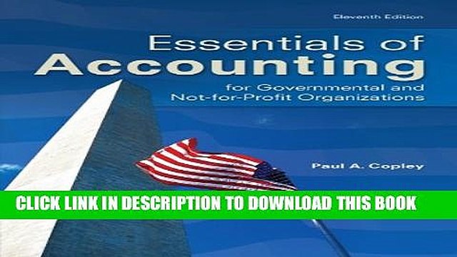 [PDF] Essentials of Accounting for Governmental and Not-for-Profit Organizations Full Colection