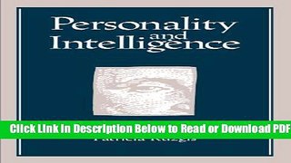 [Get] Personality and Intelligence Popular New