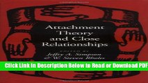 [Get] Attachment Theory and Close Relationships Free New