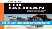 [Best] The Taliban: Afghanistan s Most Lethal Insurgents (Praeger Security International) Free Books
