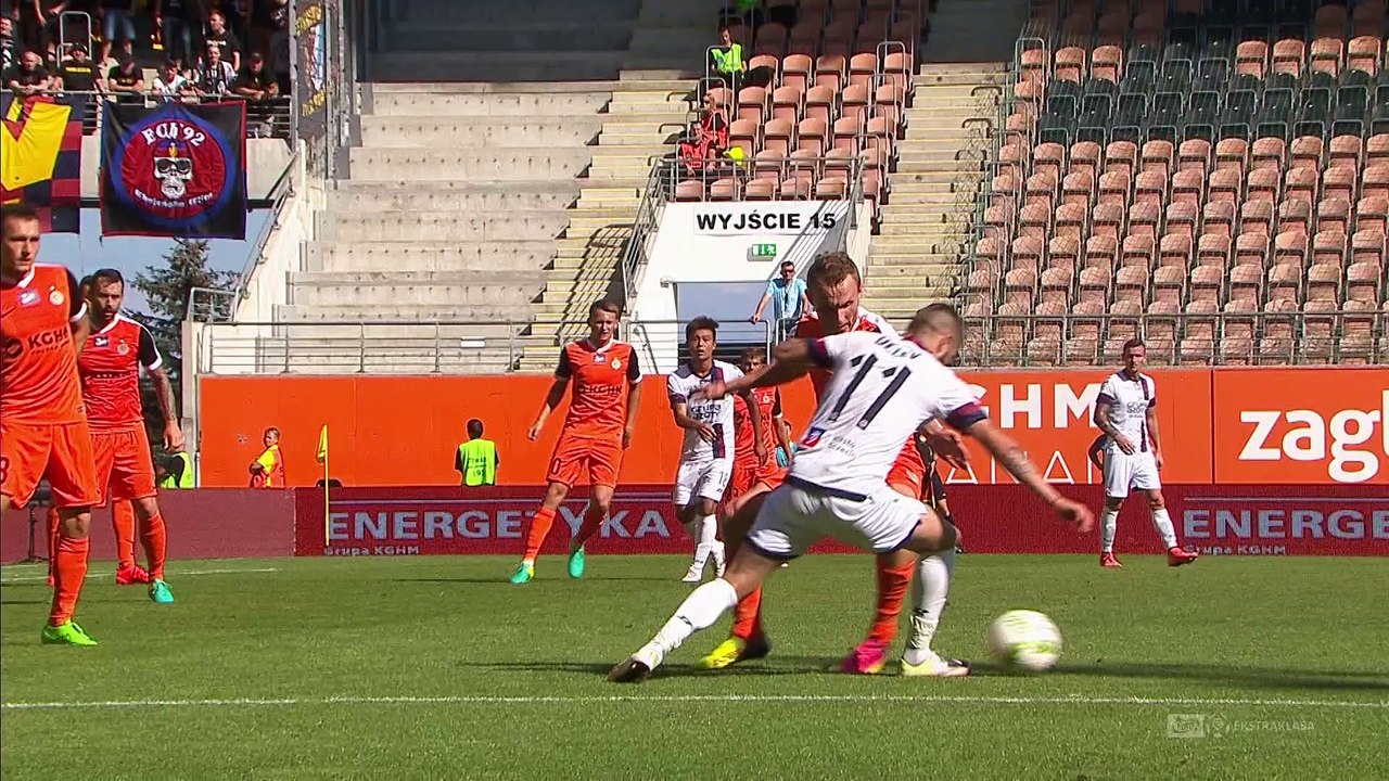 4. kolejka LOTTO EKSTRAKLASY: KGHM Zagłębie Lubin 1:1 Pogoń Szczecin