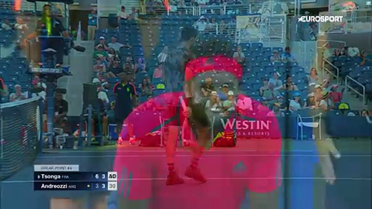 Jo-Wilfried Tsonga - Guido Andreozzi (Özet)