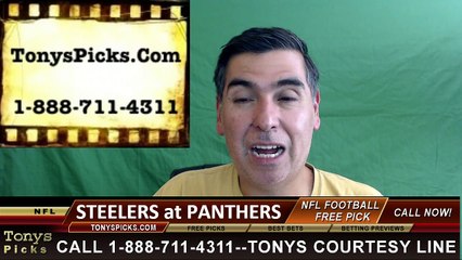 Carolina Panthers vs. Pittsburgh Steelers Free Pick Prediction NFL Preseason Pro Football Odds Preview 9-1-2016