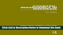 [Reads] Counter-Insurgency in Rhodesia (RLE: Terrorism and Insurgency) (Routledge Library