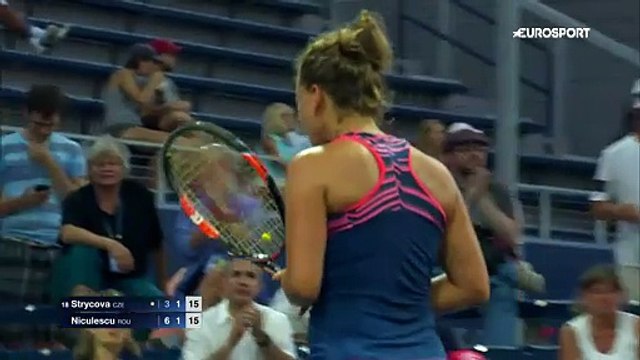 Barbora Strycova - Monica Niculescu (Özet)