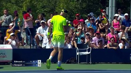 Kyle Edmund - Richard Gasquet (Özet)