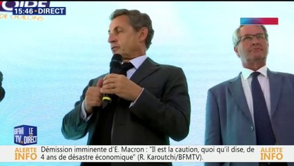 Nicolas Sarkozy se moque d'Emmanuel Macron