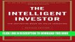 [PDF] The Intelligent Investor: The Definitive Book on Value Investing. A Book of Practical