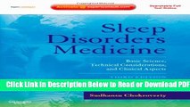 [Get] Sleep Disorders Medicine: Basic Science, Technical Considerations, and Clinical Aspects,