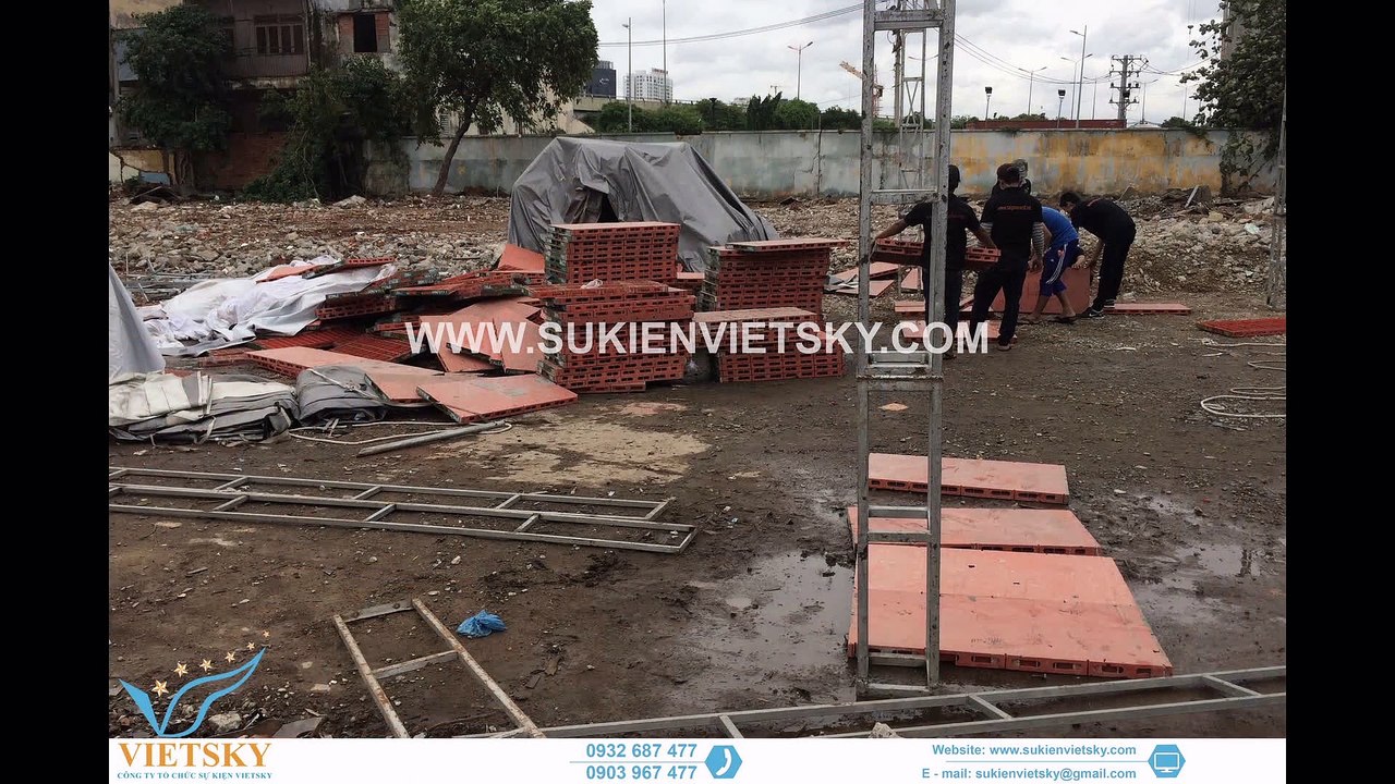 Công Ty Tổ Chức Lễ Động Thổ, Khởi công chuyên nghiệp tại Tp.HCM - VietSky Event Thực hiện