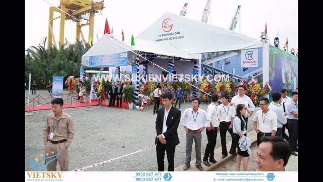 Tổ chức lễ khởi công chuyên nghiệp tại Tp.HCM - Khởi công Dự án Chống Ngập của Tp.HCM