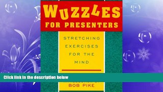 FREE DOWNLOAD  Wuzzles for Presenters  BOOK ONLINE