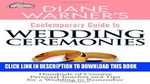 [Download] Diane Warner s Contemporary Guide to Wedding Ceremonies (Wedding Essentials) Hardcover