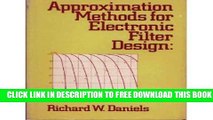 New Book Approximation Methods for Electronic Filter Design