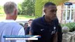 Cérémonie en l'honneur des U19 à Clairefontaine