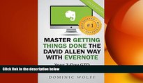 READ book  Master Getting Things Done the David Allen Way with Evernote  FREE BOOOK ONLINE