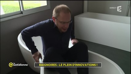 Baignoires : le plein d'innovations !