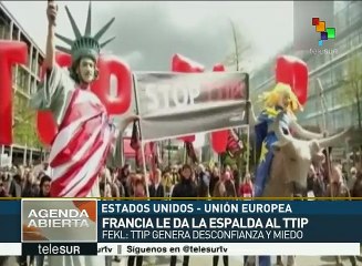 Francia anuncia que pedirá se frenen negociaciones con EE.UU. del TTIP