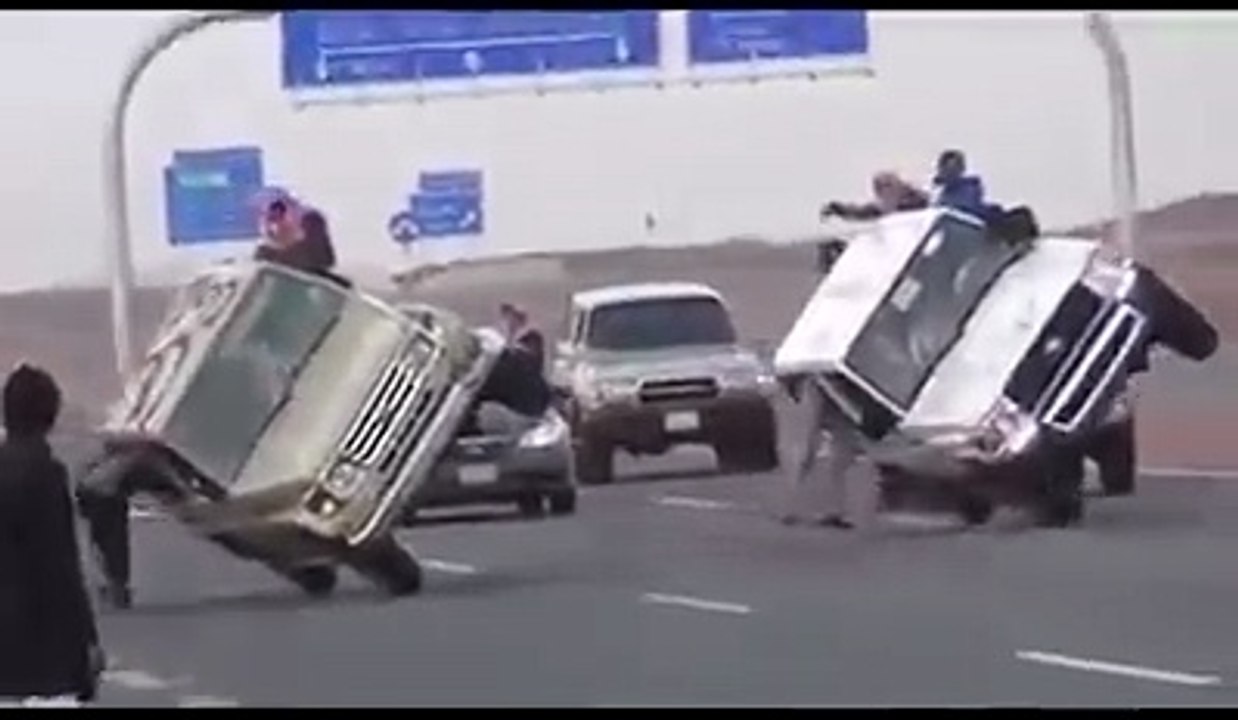 ARAB CAR STUNT