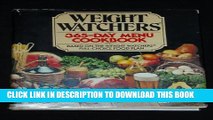 [PDF] Weight Watchers 365-Day Menu Cookbook (Based On The Weight Watchers Full-Choice Food Plan)