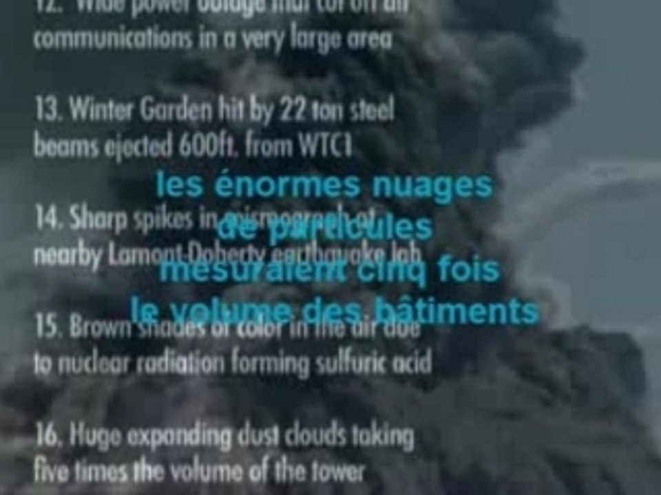 Une mini Bombe atomique au WTC?