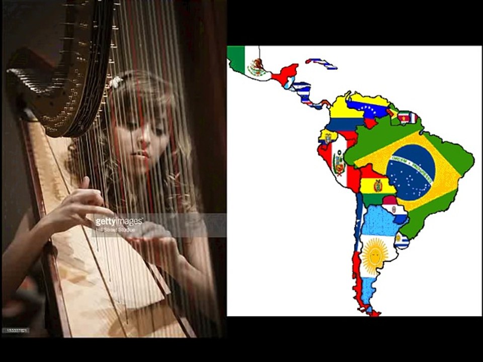 GRANDES EXITOS DE AMERICA LATINA EN ARPA. Selección de Cecil Gonzalez.