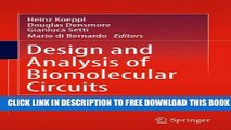 New Book Design and Analysis of Biomolecular Circuits: Engineering Approaches to Systems and