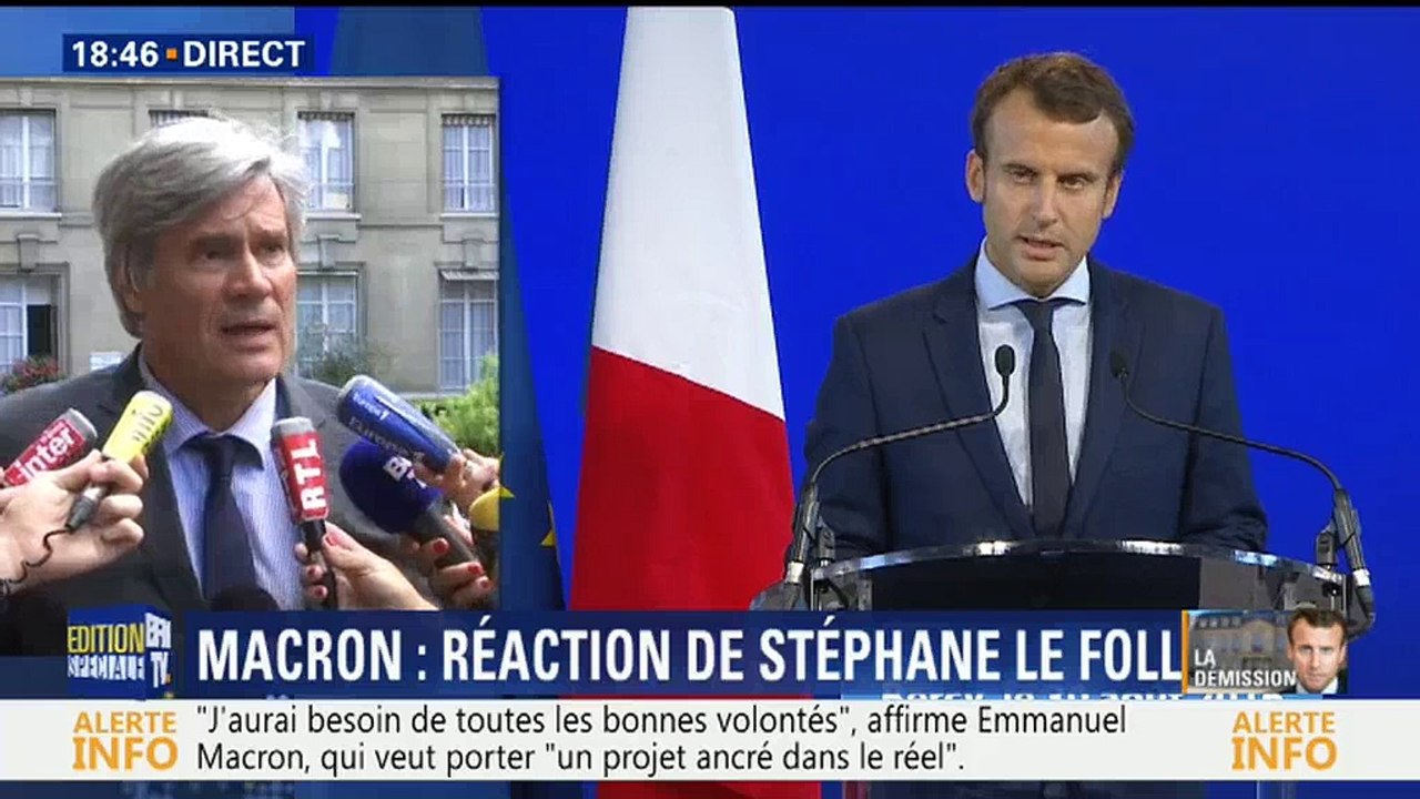 L’attaque violente mais incompréhensible de Le Foll envers Macron