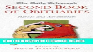 [PDF] Second Book of Obituaries: Heroes And Adventuresrs Full Online