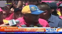 Alcalde de Caracas reitera impedimento de ingreso a manifestantes opositores