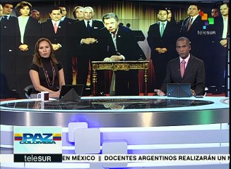 Da a conocer pdte. colombiano la pregunta para plebiscito por la paz